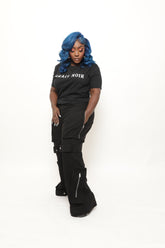 Zipped Up Utility Cargo Pants